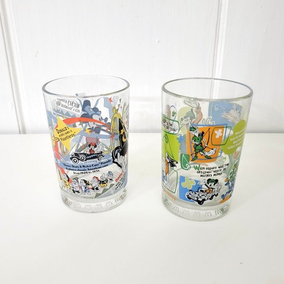 McDonalds Disney 100 Anniversary Glasses Set of Two - Picture 3 of 6
